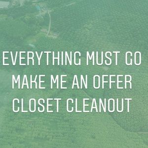 EVERYTHING MUST GO BY AUGUST